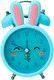 Миниатюра изображения товара Настольные часы ILikeGift Cute rabbit / 17138-02 (синий)