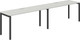 Миниатюра изображения товара Комплект письменных столов Norden s-b-s 240х60х75 / SG.221.SH.44.AN (антрацит/серый бархат)