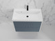 Миниатюра изображения товара Тумба под умывальник Symbolite Стокгольм 80 Classic Push 2 ящика (подвесная, графит софт)