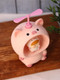 Миниатюра изображения товара Ночник ILikeGift Baby pig fan / 1041-15B (розовый)