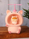 Миниатюра изображения товара Ночник ILikeGift Baby pig fan / 1041-15B (розовый)