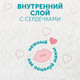 Миниатюра изображения товара Подгузники-трусики детские Lovular Sweet Kiss XL 12-17кг (36шт)