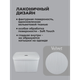 Миниатюра изображения товара Корзина для белья Бытпласт Velvet 435250438 (светло-серый флэк)