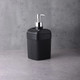 Миниатюра изображения товара Дозатор для жидкого мыла Бытпласт Velvet 435220950 (черный гранит)