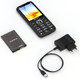 Миниатюра изображения товара Мобильный телефон Maxvi K15n 4G (черный)