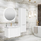Миниатюра изображения товара Тумба под умывальник Runo Тоскана 80 (подвесная, белый)