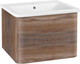 Миниатюра изображения товара Тумба под умывальник Runo Тоскана 80 (подвесная, темное дерево)