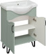 Миниатюра изображения товара Тумба под умывальник Runo Марсель 65 (напольная, мята)