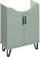 Миниатюра изображения товара Тумба под умывальник Runo Марсель 65 (напольная, мята)