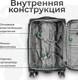 Миниатюра изображения товара Чемодан на колесах MONZA 23014# (M, зеленый)