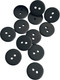 Миниатюра изображения товара Набор пуговиц Sentex P-002-18/2 (12шт, черный матовый )