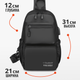 Миниатюра изображения товара Рюкзак DoubleW CX-8821# (черный)