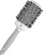 Миниатюра изображения товара Расческа Olivia Garden Термобрашинг Expert Blowout Grip White&Grey (55мм, белый/серый)