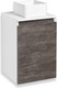 Миниатюра изображения товара Тумба под умывальник Runo Бари 40 (подвесная, железный камень)