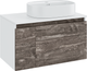 Миниатюра изображения товара Тумба под умывальник Runo Бари 80 (подвесная, железный камень)