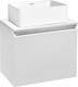 Миниатюра изображения товара Тумба под умывальник Runo Бари 50 (подвесная, белый)