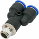 Миниатюра изображения товара Фитинг пневматический RockForce RF-SPX06-04 (2353)