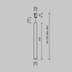 Миниатюра изображения товара Трековый светильник Maytoni Focus Led Flarity TR156-1-5W3K-B