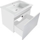 Миниатюра изображения товара Тумба под умывальник Runo Модена 65 (подвесная, белый)