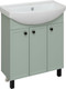Миниатюра изображения товара Тумба под умывальник Runo Римини 75 (напольная, мята)