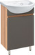 Миниатюра изображения товара Тумба под умывальник Runo Лада 40 (напольная, дуб/графит)