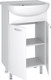 Миниатюра изображения товара Тумба под умывальник Runo Уют 55 (напольная)
