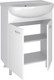 Миниатюра изображения товара Тумба под умывальник Runo Уют 60 (напольная)
