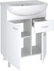 Миниатюра изображения товара Тумба под умывальник Runo Уют 60 с ящиком (напольная)