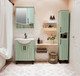 Миниатюра изображения товара Шкаф-пенал для ванной Runo Марсель 30 правый (напольный, мята)