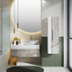 Миниатюра изображения товара Шкаф-полупенал для ванной Runo Вудлайн 35 (подвесной)