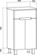Миниатюра изображения товара Тумба для ванной Runo Парма 50 (напольный)