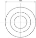 Миниатюра изображения товара Манжета переходная для внутренней канализации Aquant D25х50 / M2550-145-MR (серый)