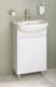 Миниатюра изображения товара Тумба под умывальник Runo Лада 40 (напольная, белый)