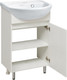 Миниатюра изображения товара Тумба под умывальник Runo Лада 40 (напольная, белый)