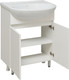 Миниатюра изображения товара Тумба под умывальник Runo Лада 60 (напольная, белый)