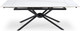 Миниатюра изображения товара Обеденный стол Halmar Vitorino (белый мрамор/черный)