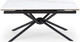 Миниатюра изображения товара Обеденный стол Halmar Vitorino (белый мрамор/черный)