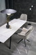 Миниатюра изображения товара Обеденный стол Halmar Vitorino (белый мрамор/черный)