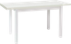 Миниатюра изображения товара Обеденный стол Signal Adam 120-160x68 (белый матовый/белый матовый)