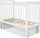Миниатюра изображения товара Детская кроватка Атон Baby Master Ariel 03 маятник ЛДСП (белая аляска)