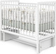 Миниатюра изображения товара Детская кроватка Атон Baby Master Ariel 03 маятник ЛДСП (белая аляска)