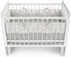 Миниатюра изображения товара Детская кроватка Атон Baby Master Ariel 03 маятник ЛДСП (белая аляска)