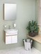 Миниатюра изображения товара Тумба под умывальник Runo Лада 60 (подвесная, блэквуд/белый)