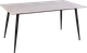 Миниатюра изображения товара Обеденный стол Signal Rion 130x70x76 (серый глянец/черный)