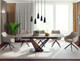Миниатюра изображения товара Обеденный стол Signal Genesis Legno 180-240x90x75 (эффект дерева/дуб/черный)