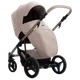 Миниатюра изображения товара Детская универсальная коляска Bebetto Loren Sand 2в1 (Sand 01, светло-бежевая кожа)