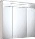 Миниатюра изображения товара Шкаф с зеркалом для ванной Runo Парма 75