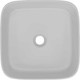 Миниатюра изображения товара Умывальник Керамин Плаза 40 ФС (серый, матовый)