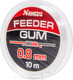 Миниатюра изображения товара Фидергам Namazu Feeder Gum d-0.8мм / N-FG10-08 (10м, прозрачный)