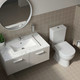 Миниатюра изображения товара Умывальник Керамин Бергамо Нова 50 ФС (мебельный, фаянс)